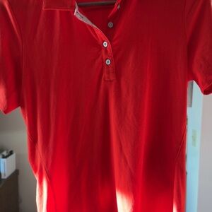 adidas Men's Red Polo Shirt